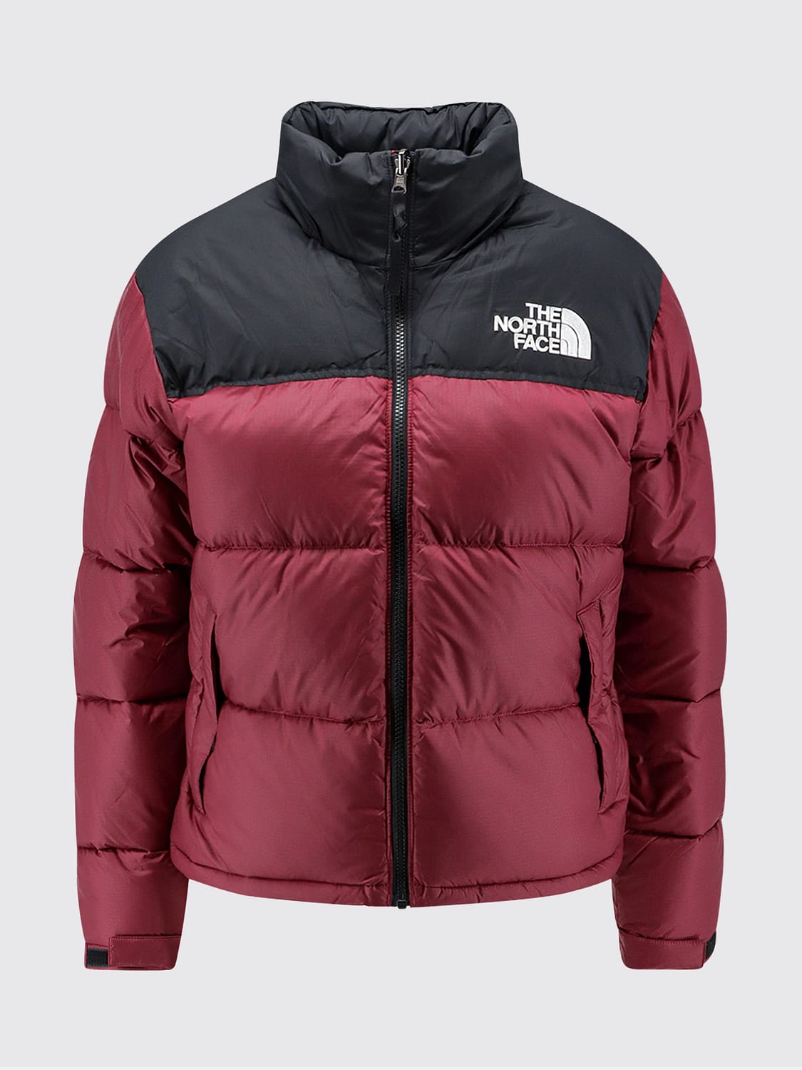 THE NORTH FACE GIACCA: Piumino 1996 Retro Nuptse The North Face in nylon trapuntato idrorepellente, Bordeaux - Img 2
