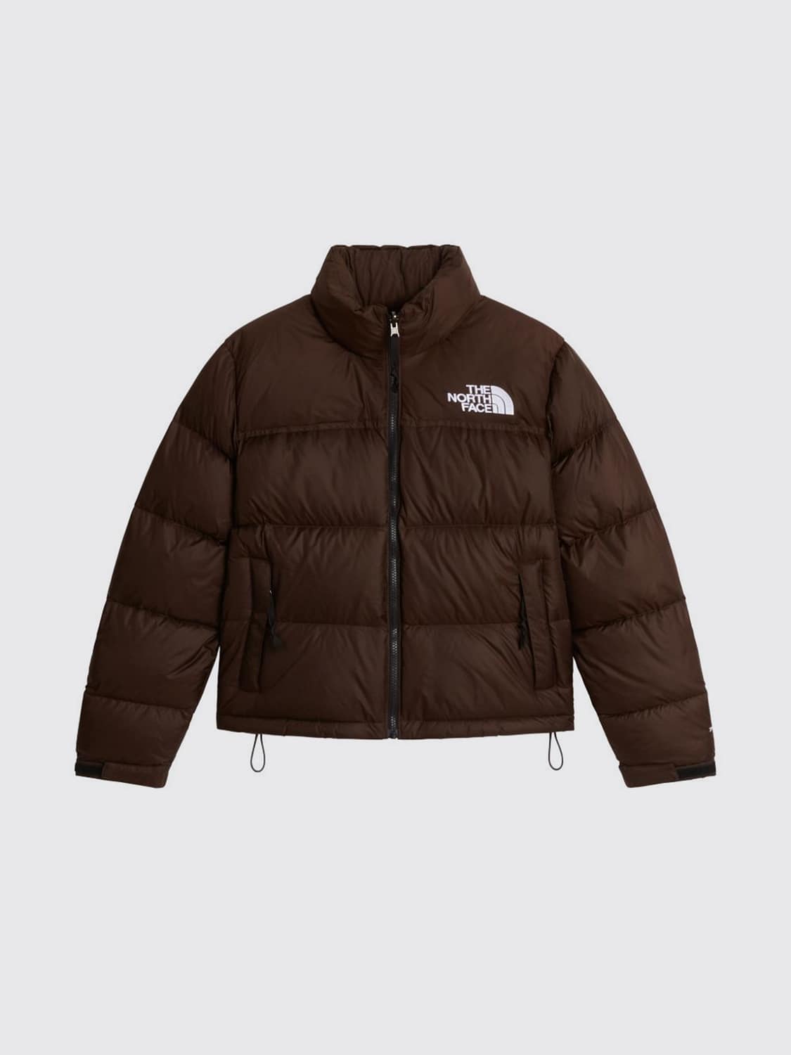 THE NORTH FACE GIACCA: Piumino 1996 Retro Nuptse The North Face in nylon trapuntato idrorepellente, Ebano - Img 4