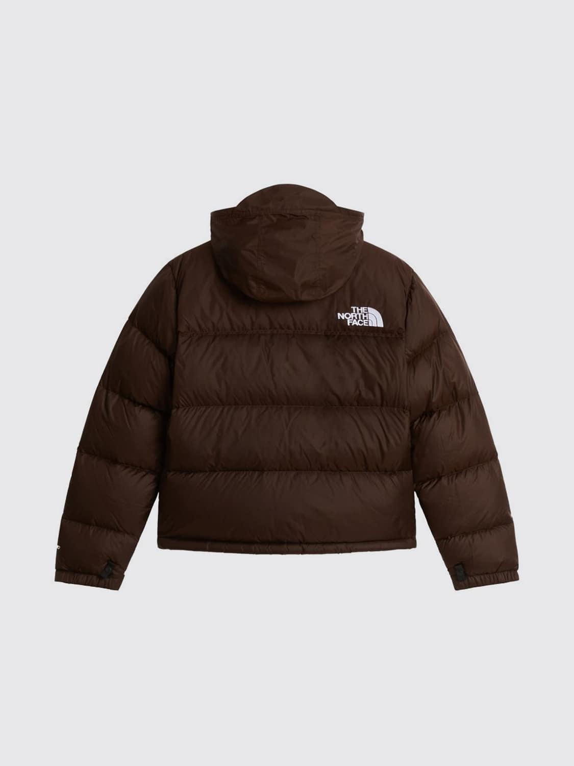 THE NORTH FACE GIACCA: Piumino 1996 Retro Nuptse The North Face in nylon trapuntato idrorepellente, Ebano - Img 5