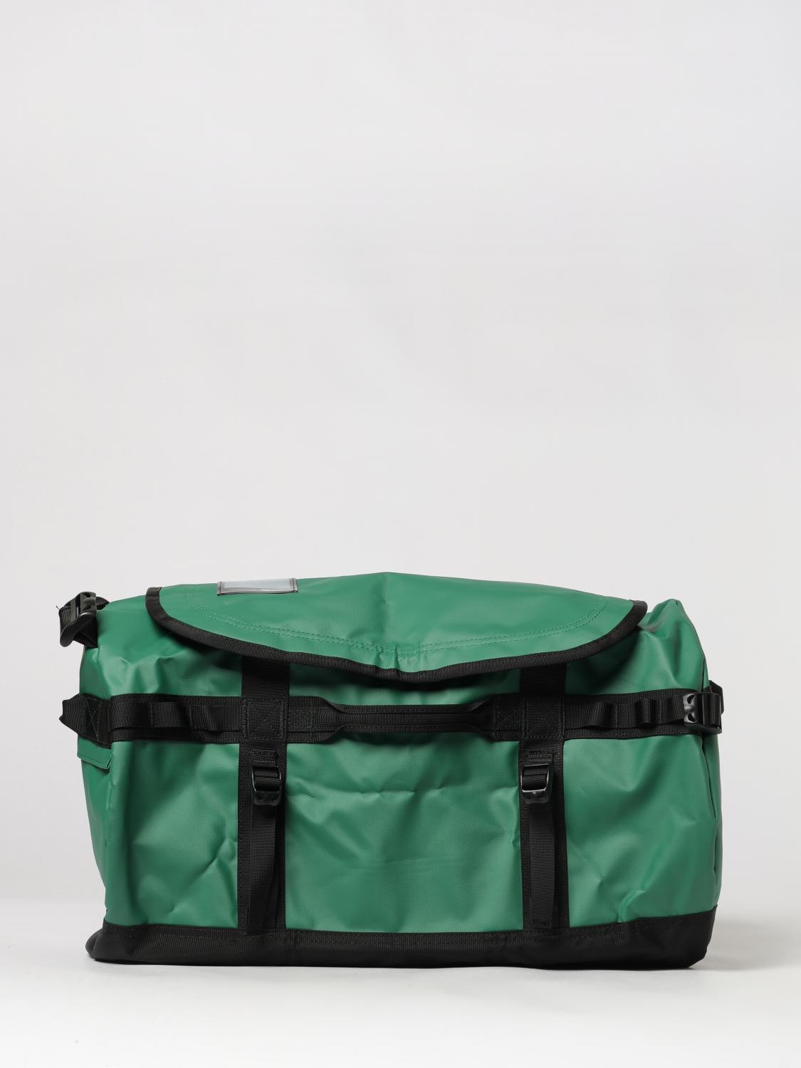 THE NORTH FACE TRAVEL BAG: The North Face Base Camp Travel Duffel Bag in Water-Repellent Recycled Materials, Green - Img 1