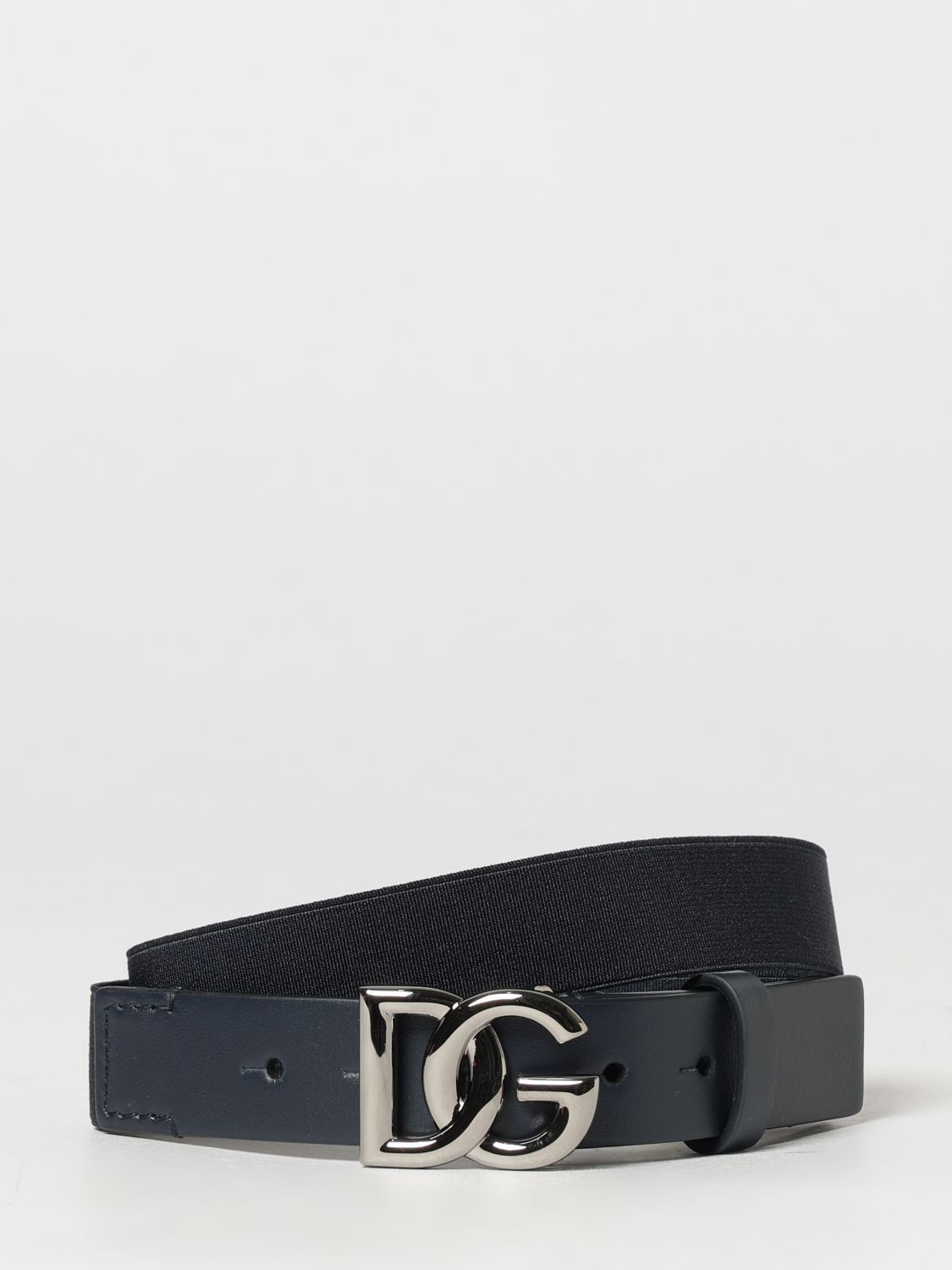 DOLCE & GABBANA BELT: Belt kids Dolce & Gabbana, Blue - Img 1