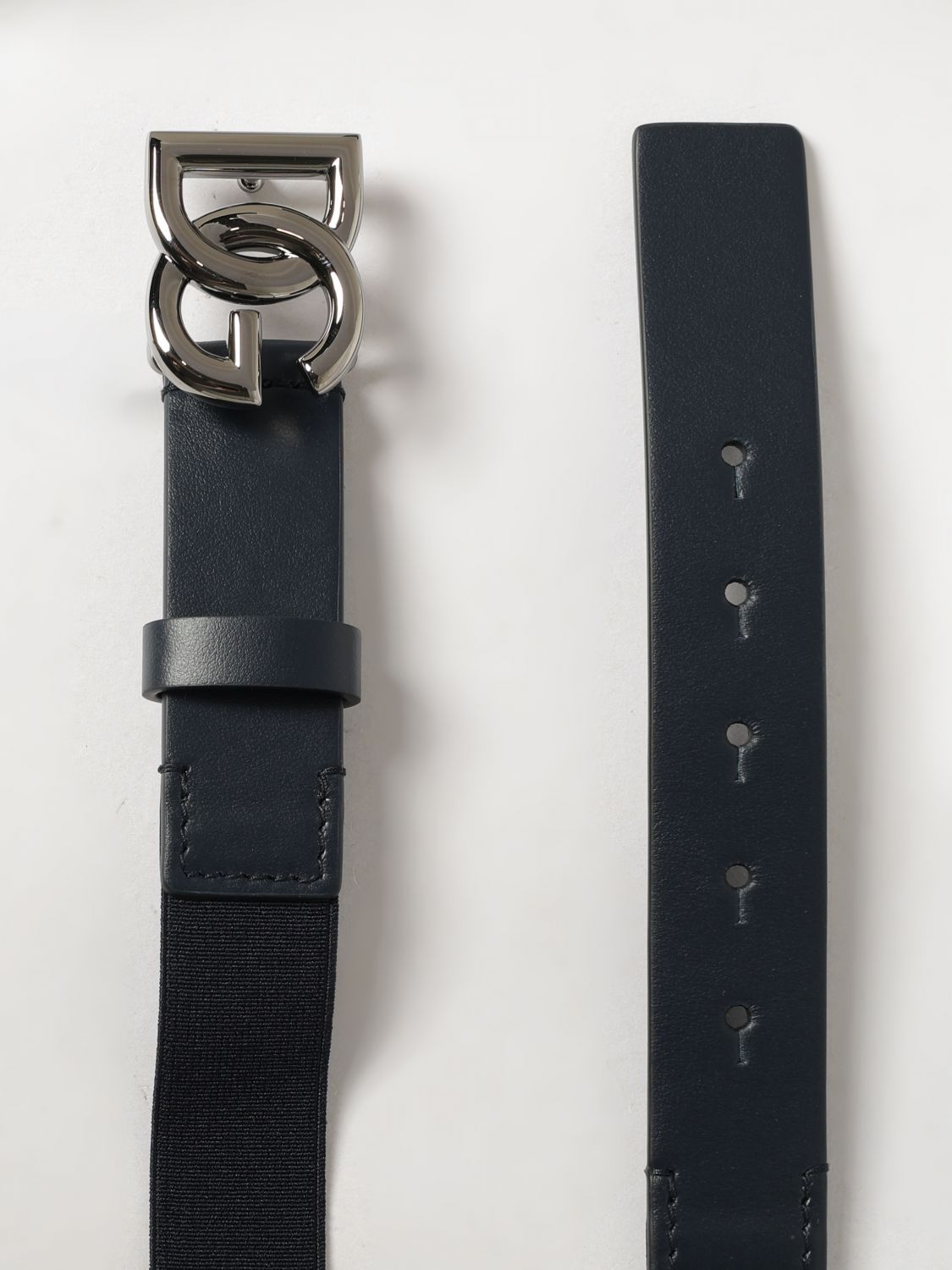 DOLCE & GABBANA BELT: Belt kids Dolce & Gabbana, Blue - Img 2