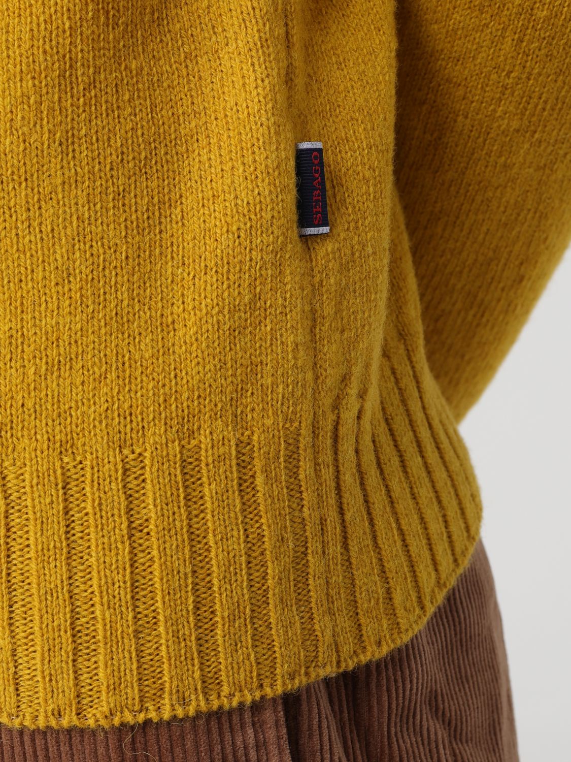 SEBAGO SWEATER: Sweater men Sebago, Ocher - Img 3