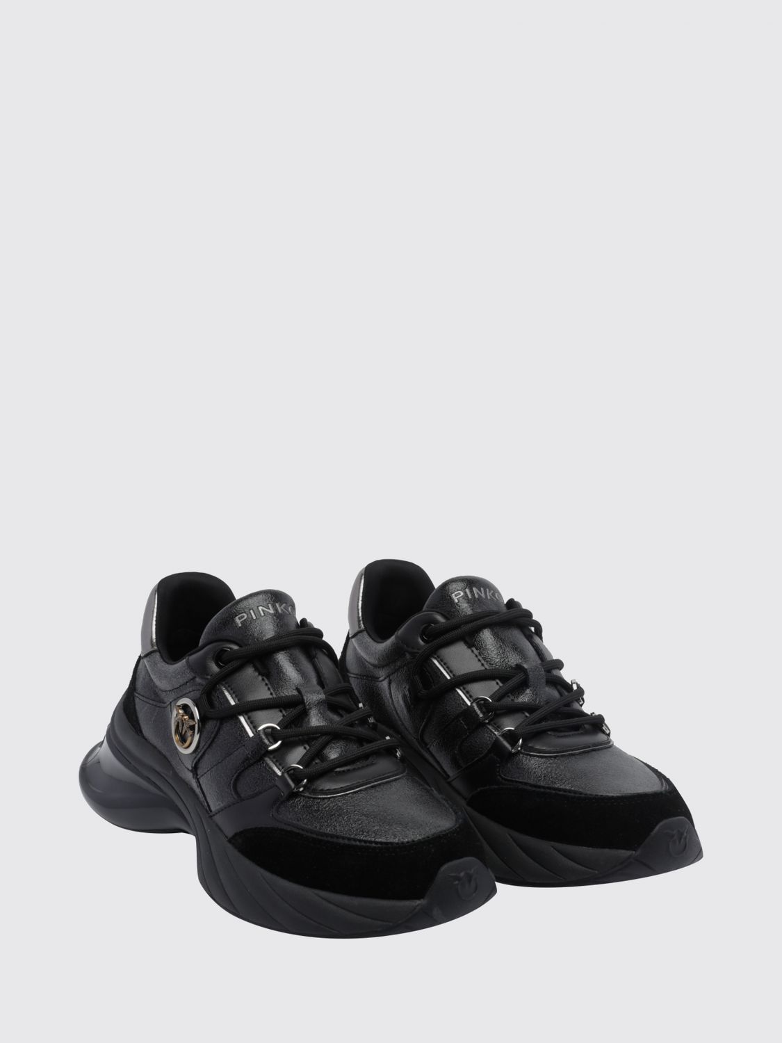 PINKO SNEAKERS: Sneakers donna Pinko, Nero - Img 2