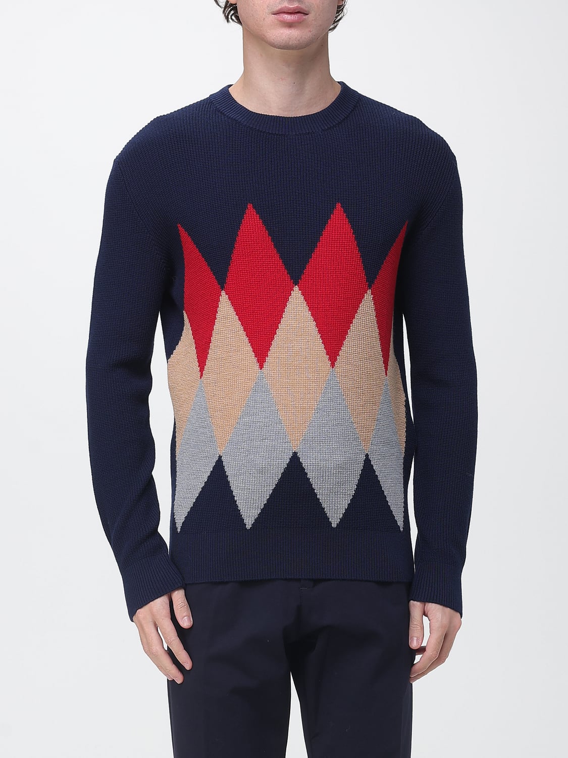 BALLANTYNE SWEATER: Sweater men Ballantyne, Multicolor - Img 1