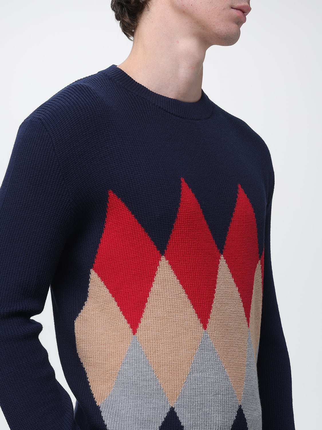 BALLANTYNE SWEATER: Sweater men Ballantyne, Multicolor - Img 3