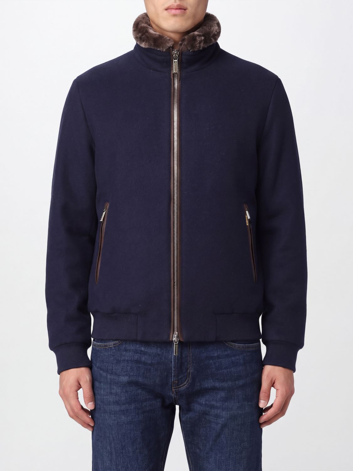 MOORER JACKET: Jacket men Moorer, Navy - Img 1