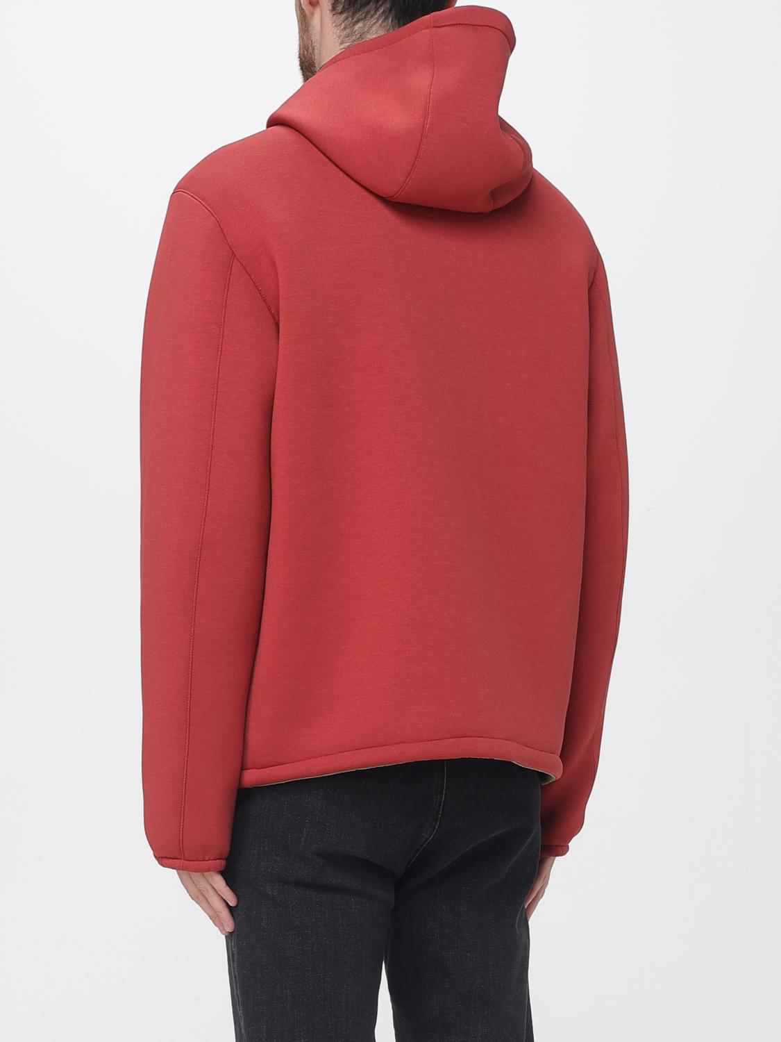 K-WAY JACKET: Reversible Hooded K-Way Windbreaker in Recycled Polyester, Red - Img 2