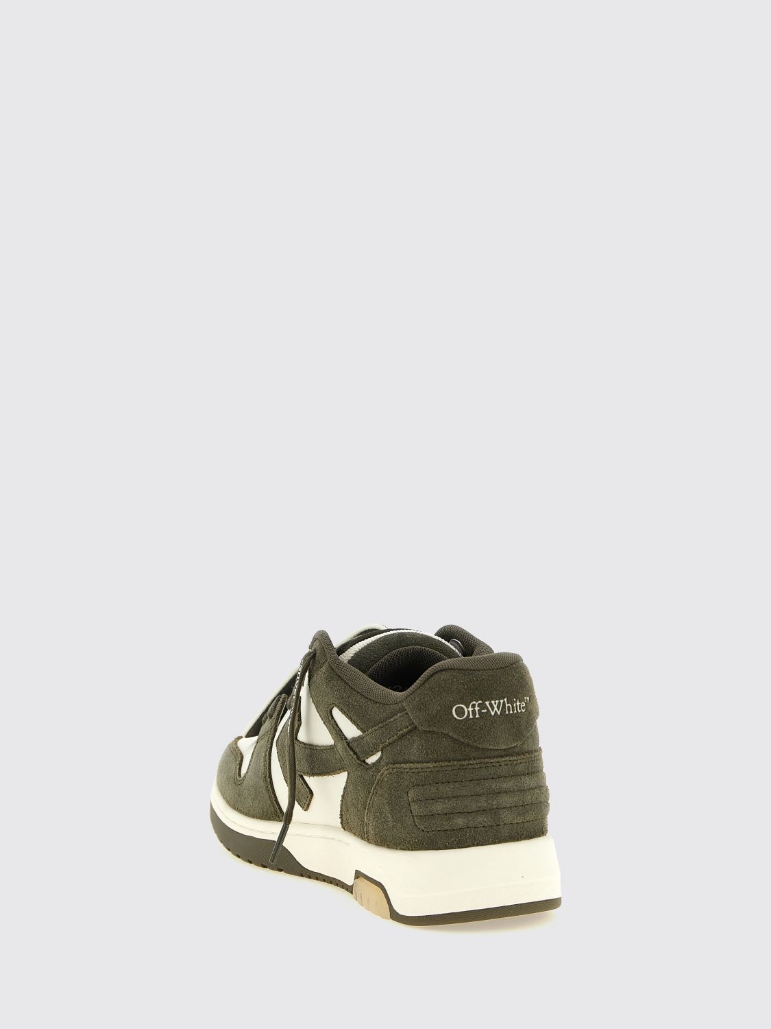 OFF-WHITE BASKETS: Baskets homme Off-white, Vert - Img 3