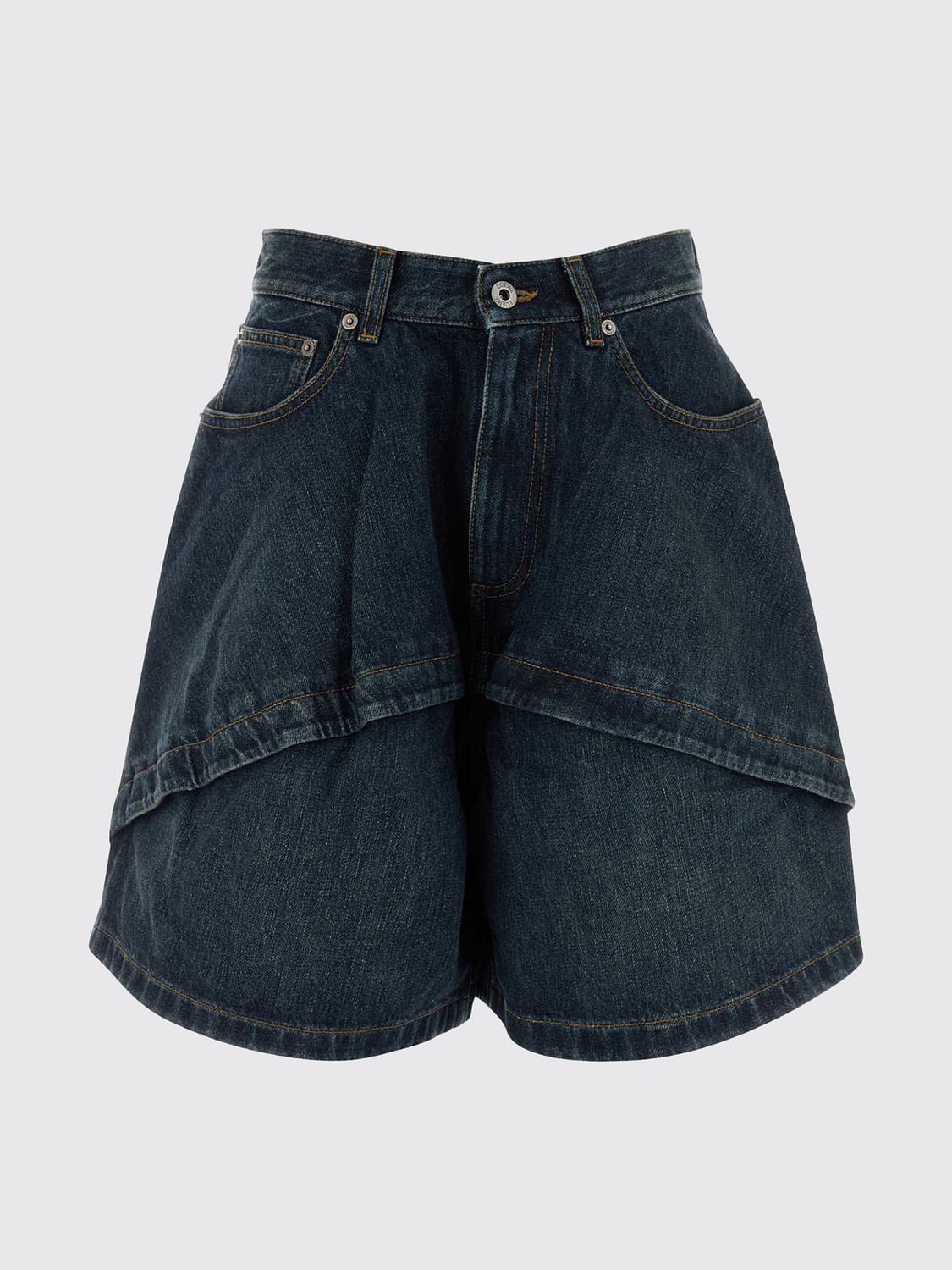 LOEWE SHORTS: Shorts damen Loewe, Navy - Img 2