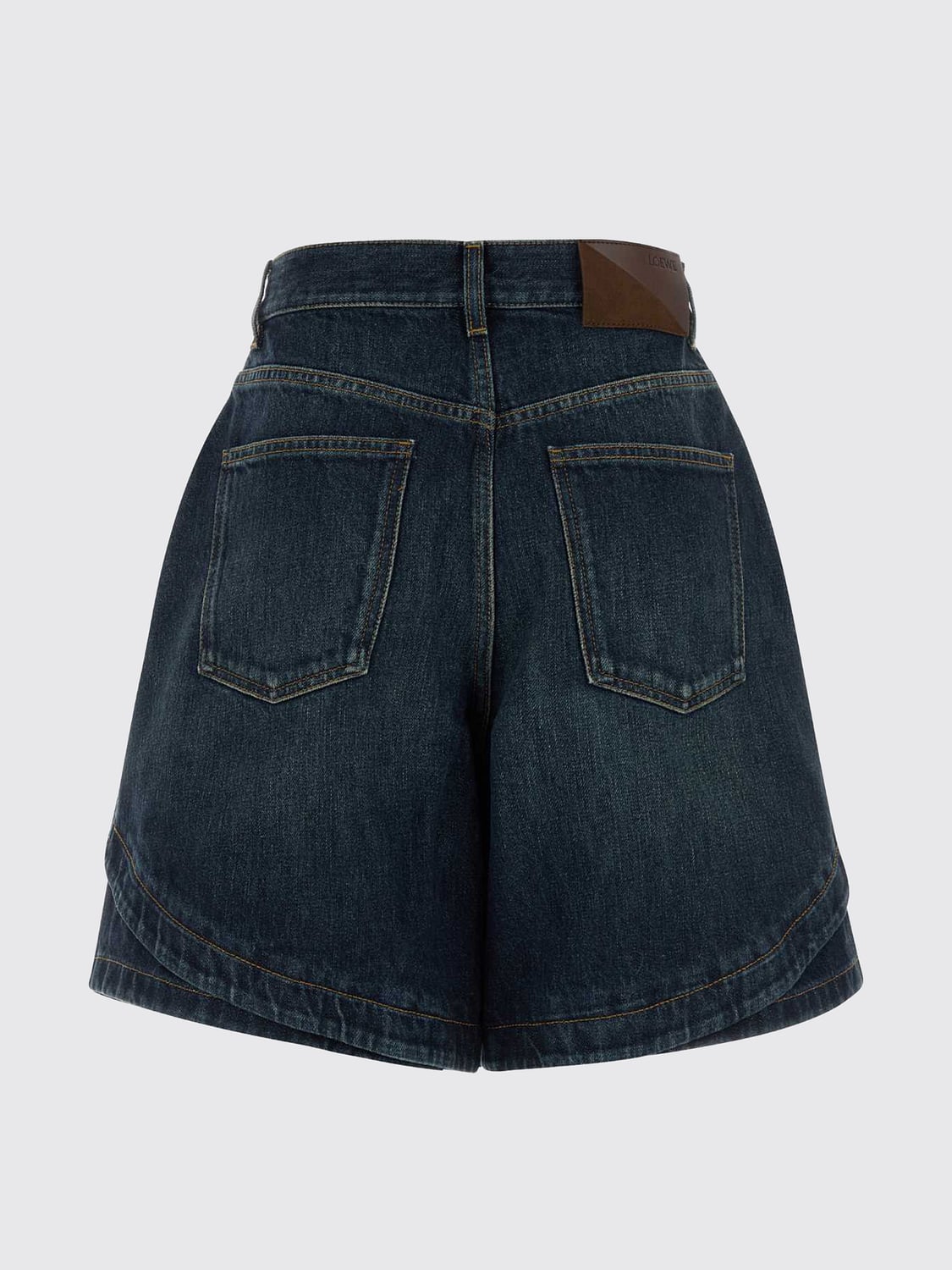 LOEWE SHORTS: Shorts damen Loewe, Navy - Img 3