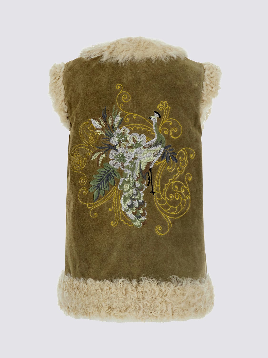 ETRO ABRIGO DE PIEL: Abrigo de piel mujer Etro, Beige - Img 3