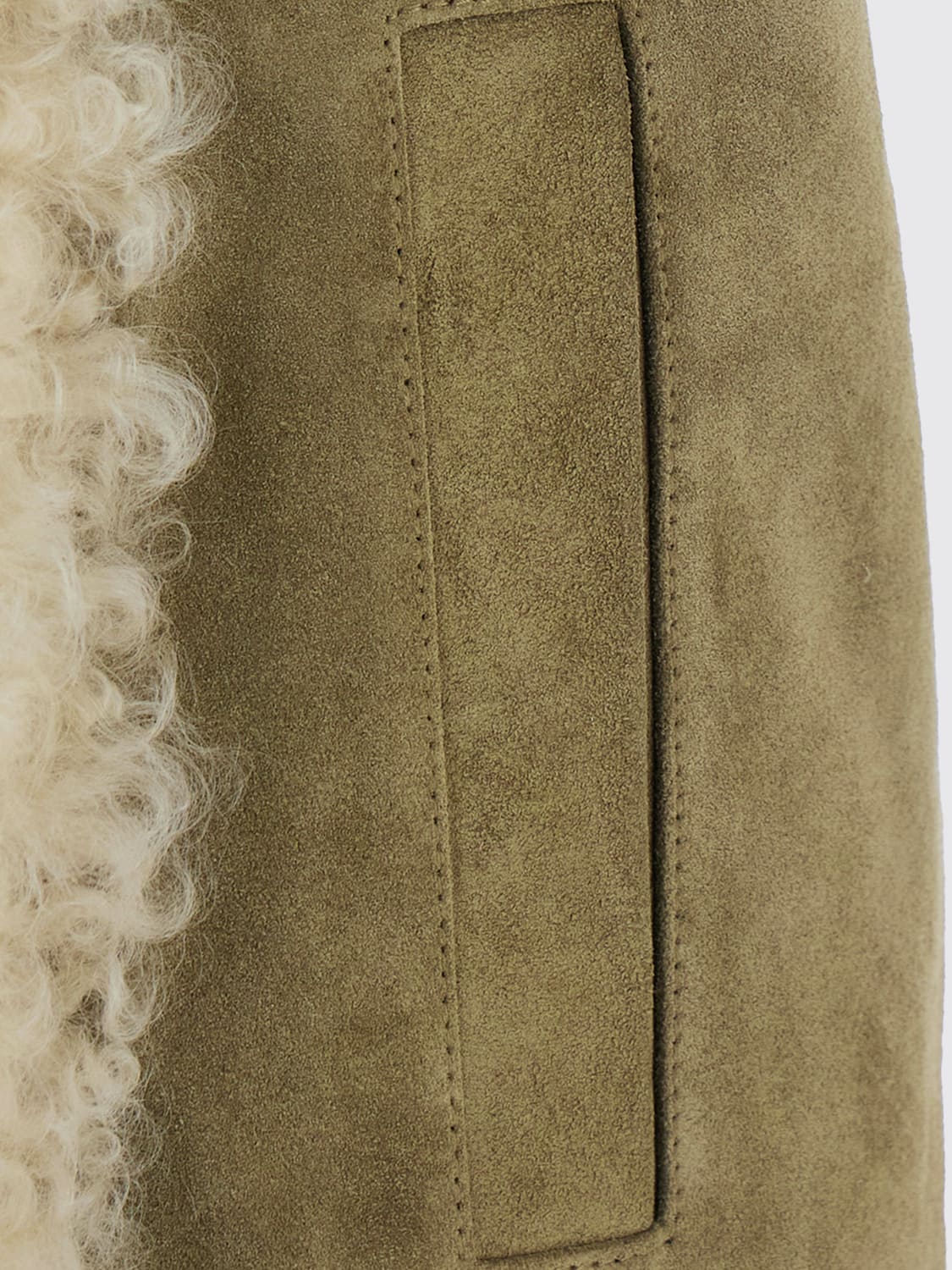 ETRO ABRIGO DE PIEL: Abrigo de piel mujer Etro, Beige - Img 4