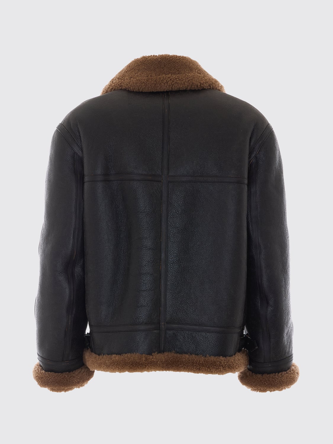 SAINT LAURENT JACKET: Jacket men Saint Laurent, Brown - Img 3