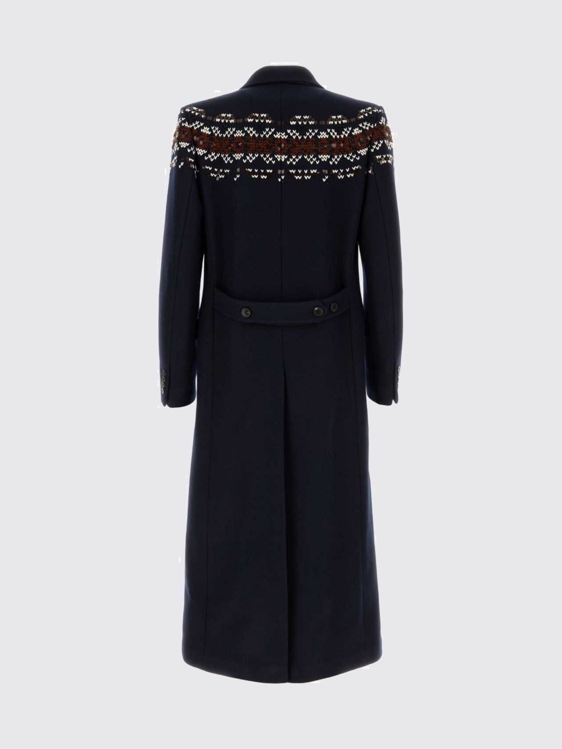 DRIES VAN NOTEN ABRIGO: Abrigo hombre Dries Van Noten, Azul Marino - Img 3