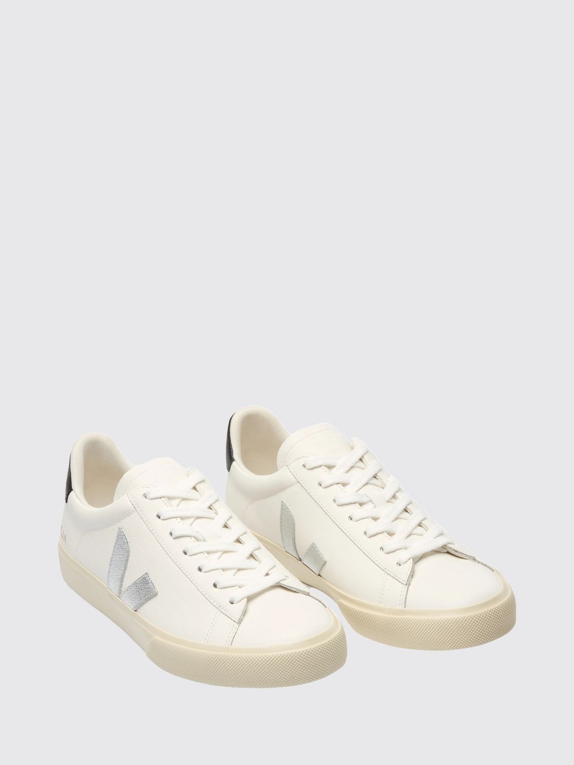 VEJA BASKETS: Baskets femme Veja, Argent - Img 2
