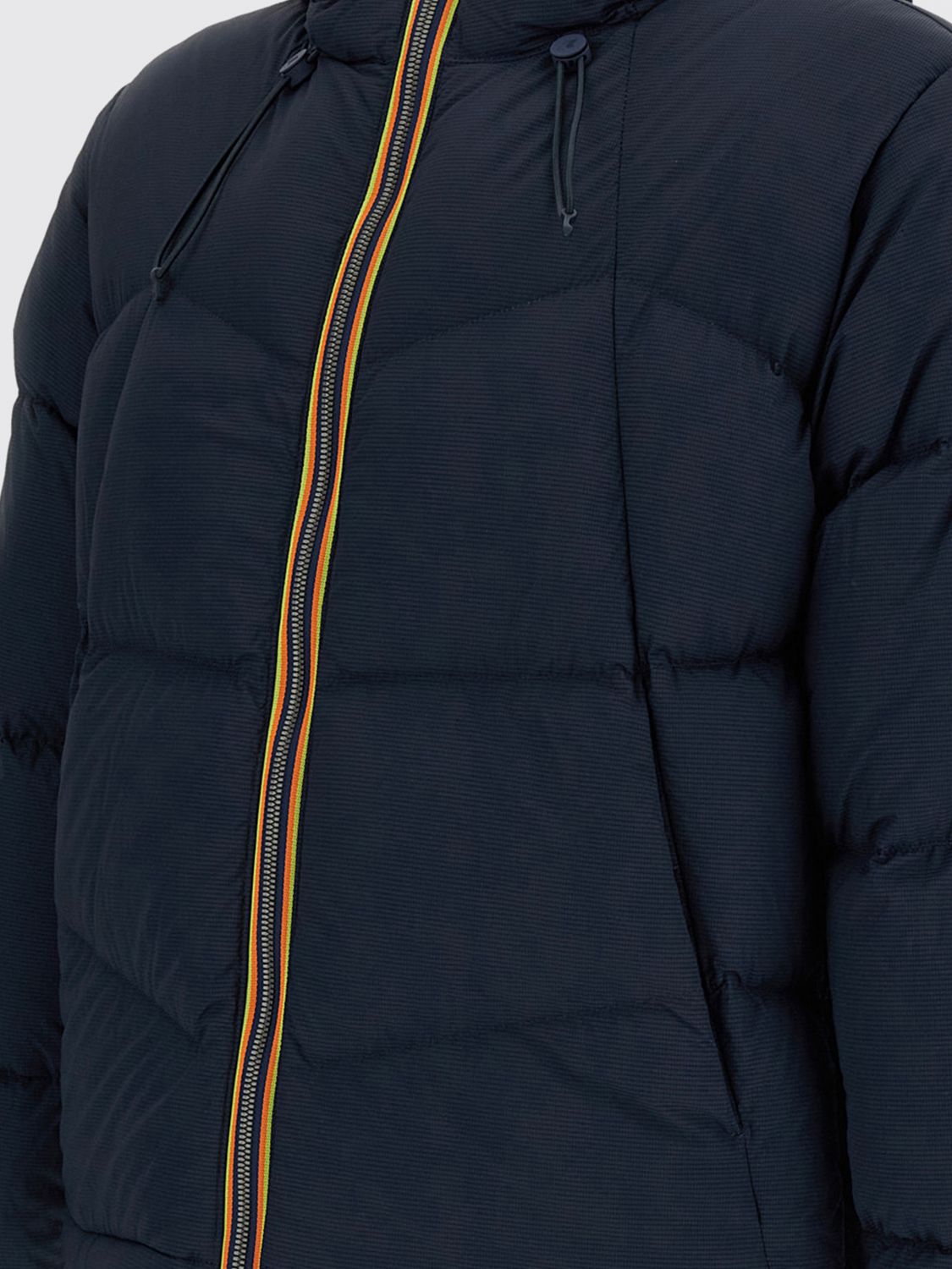 K-WAY COAT: Coat men K-way, Blue - Img 4