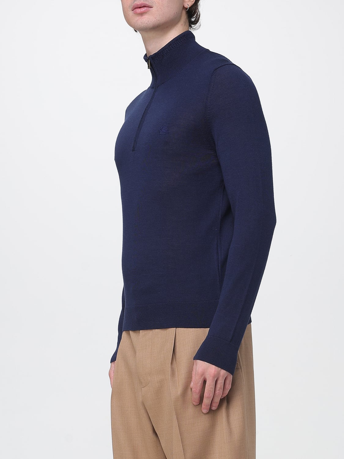 ETRO PULL: Pull homme Etro, Bleu Marine - Img 4