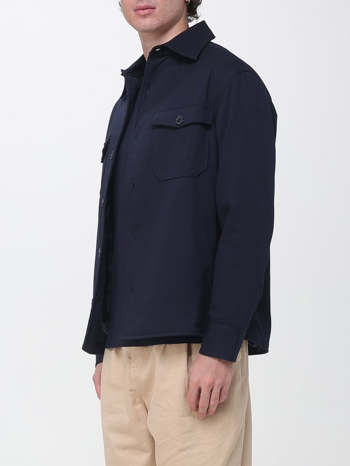 BROOKSFIELD CHAQUETA: Chaqueta hombre Brooksfield, Azul Marino - Img 3