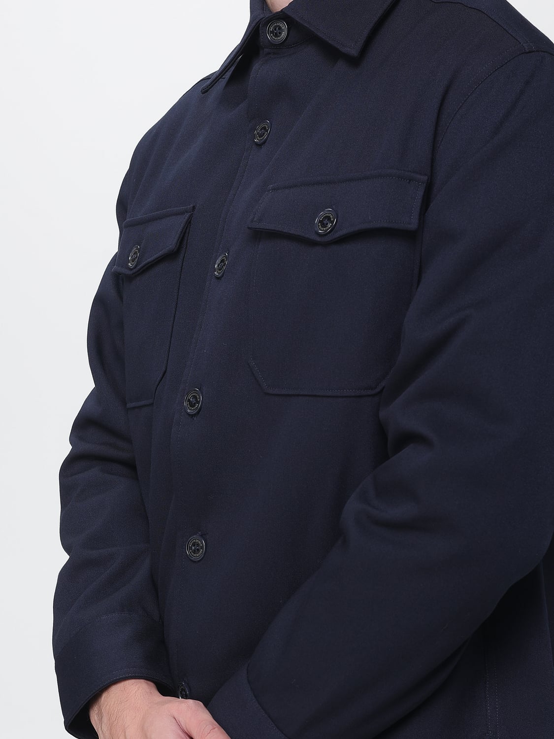 BROOKSFIELD CHAQUETA: Chaqueta hombre Brooksfield, Azul Marino - Img 4