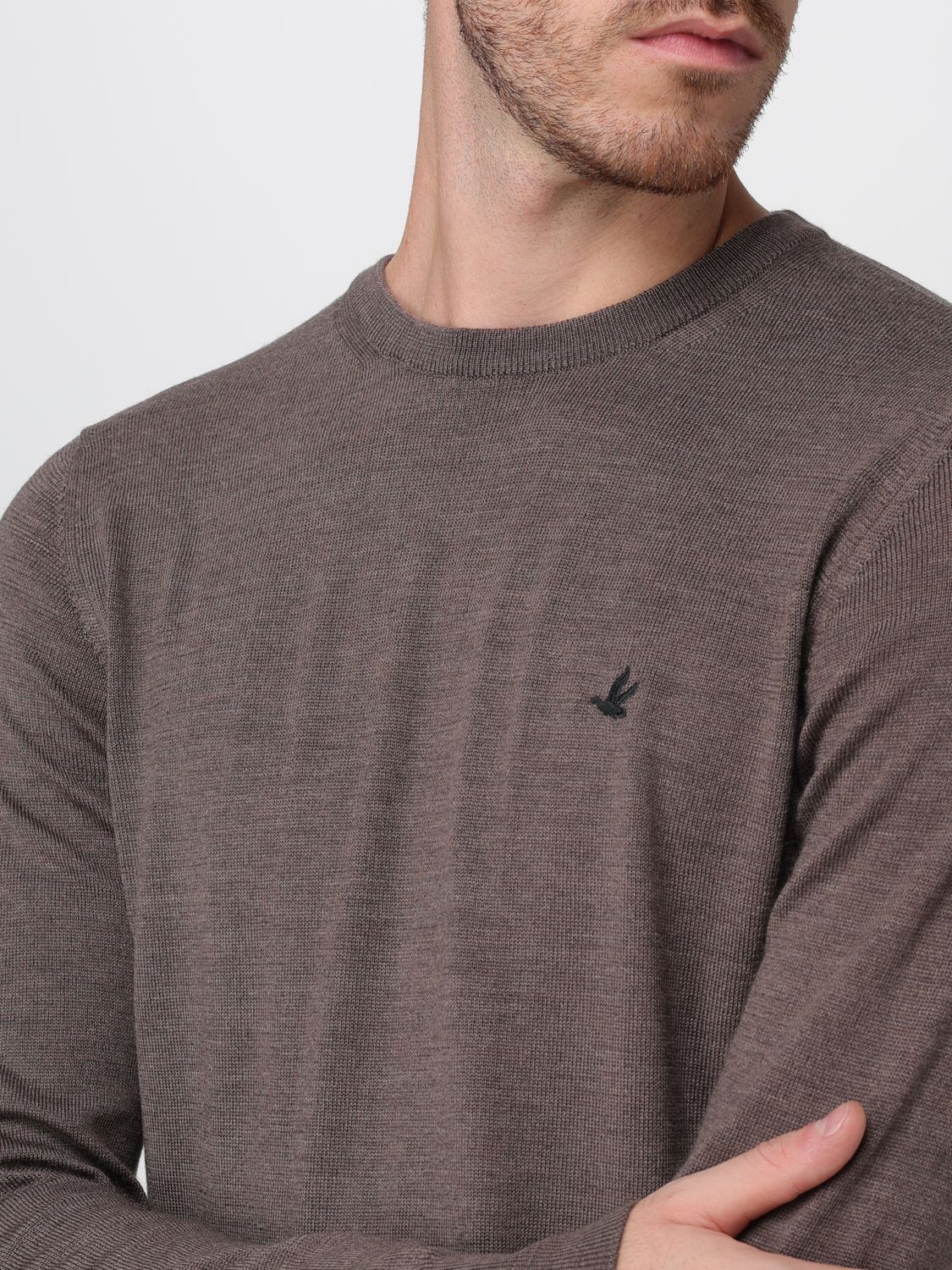 BROOKSFIELD SWEATER: Sweater men Brooksfield, Brown - Img 3