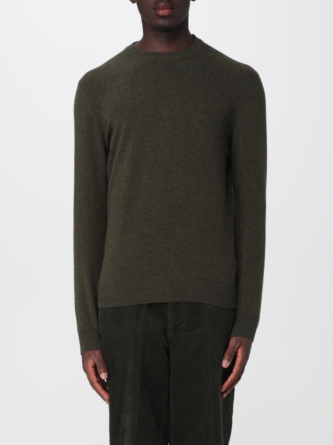 BROOKSFIELD SWEATER: Sweater men Brooksfield, Military - Img 1