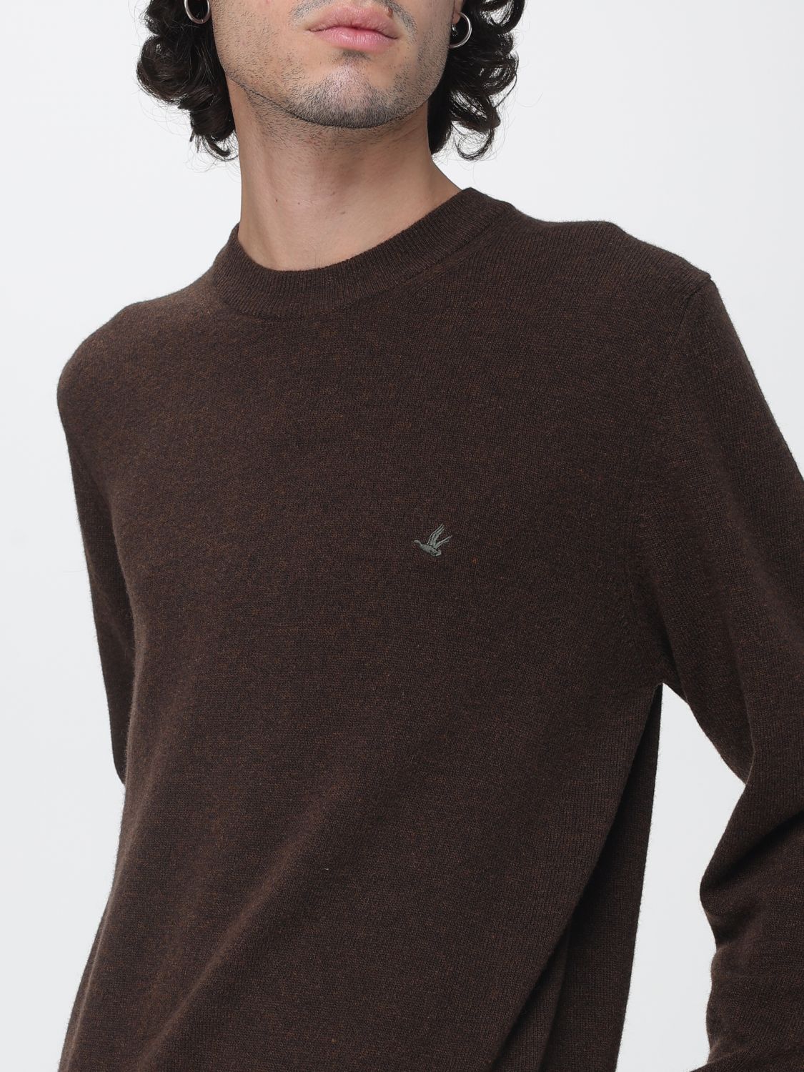 BROOKSFIELD SWEATER: Sweater men Brooksfield, Brown - Img 3