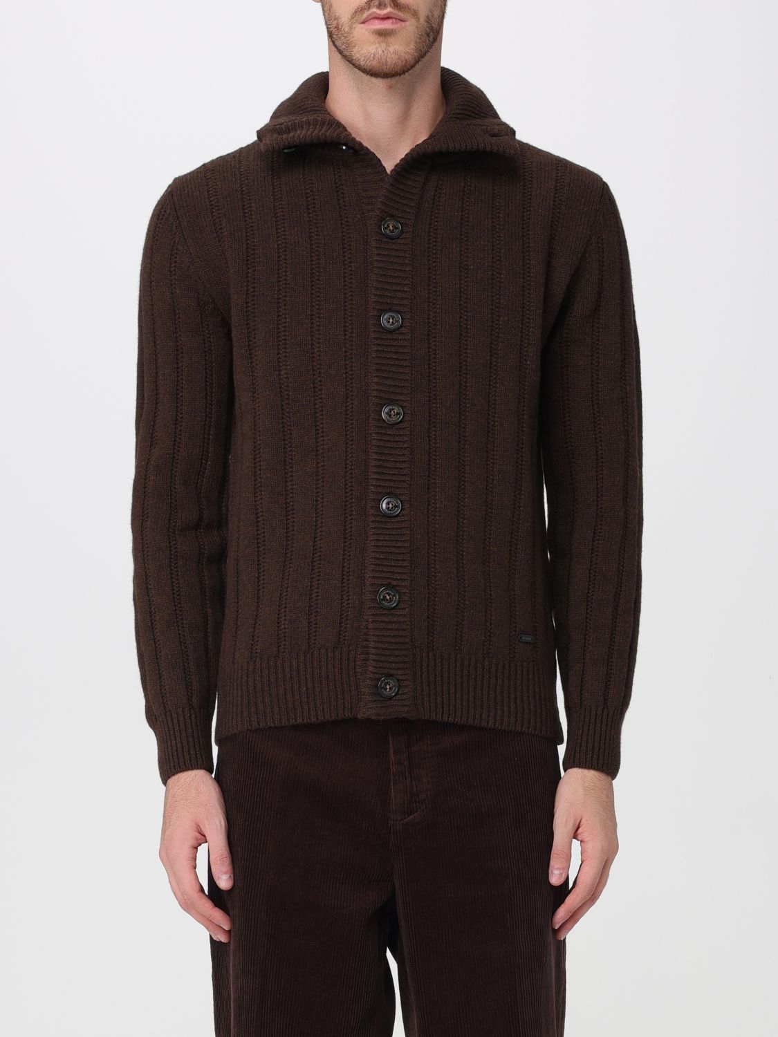 BROOKSFIELD SWEATER: Sweater men Brooksfield, Brown - Img 1