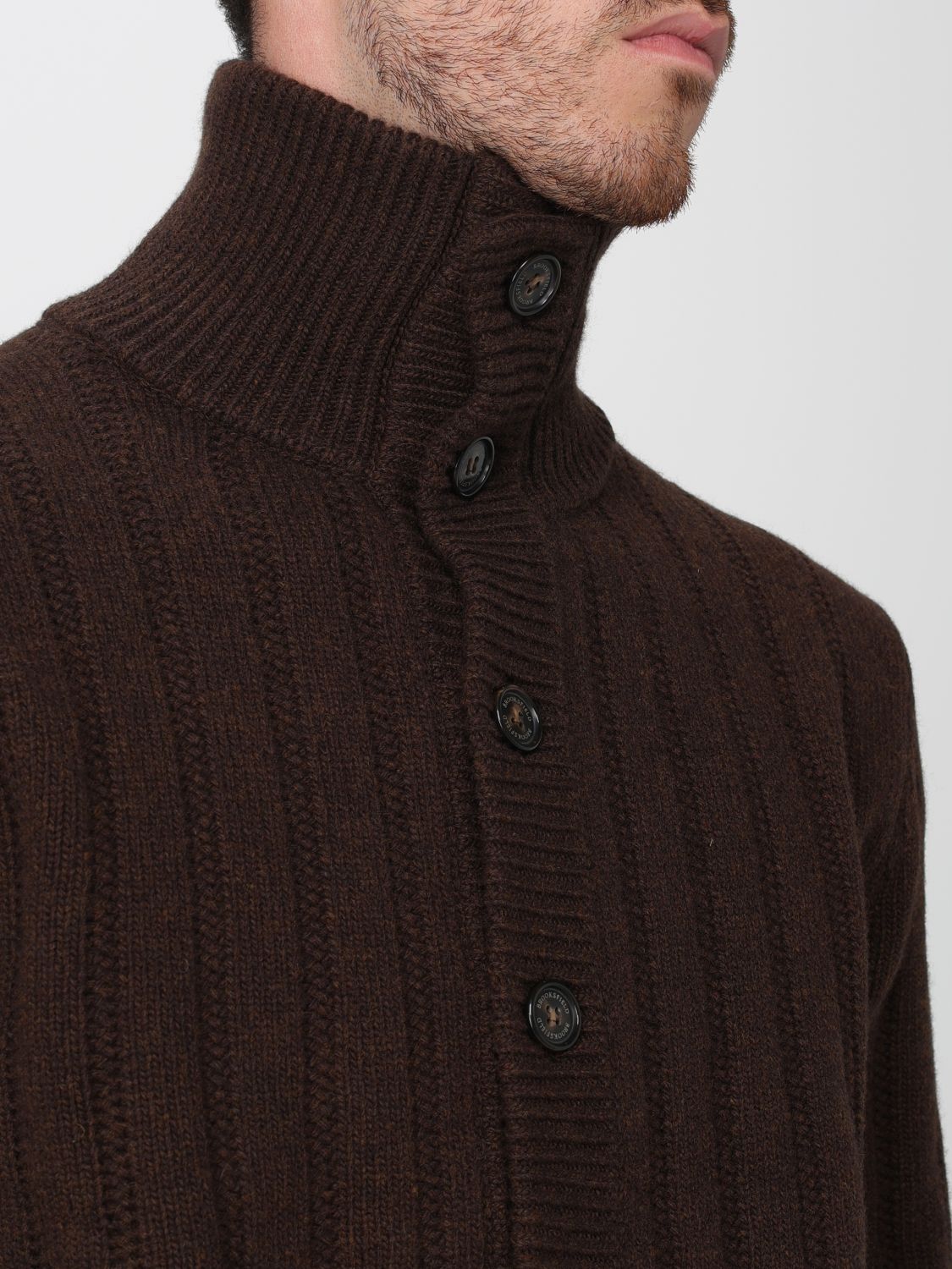 BROOKSFIELD SWEATER: Sweater men Brooksfield, Brown - Img 3