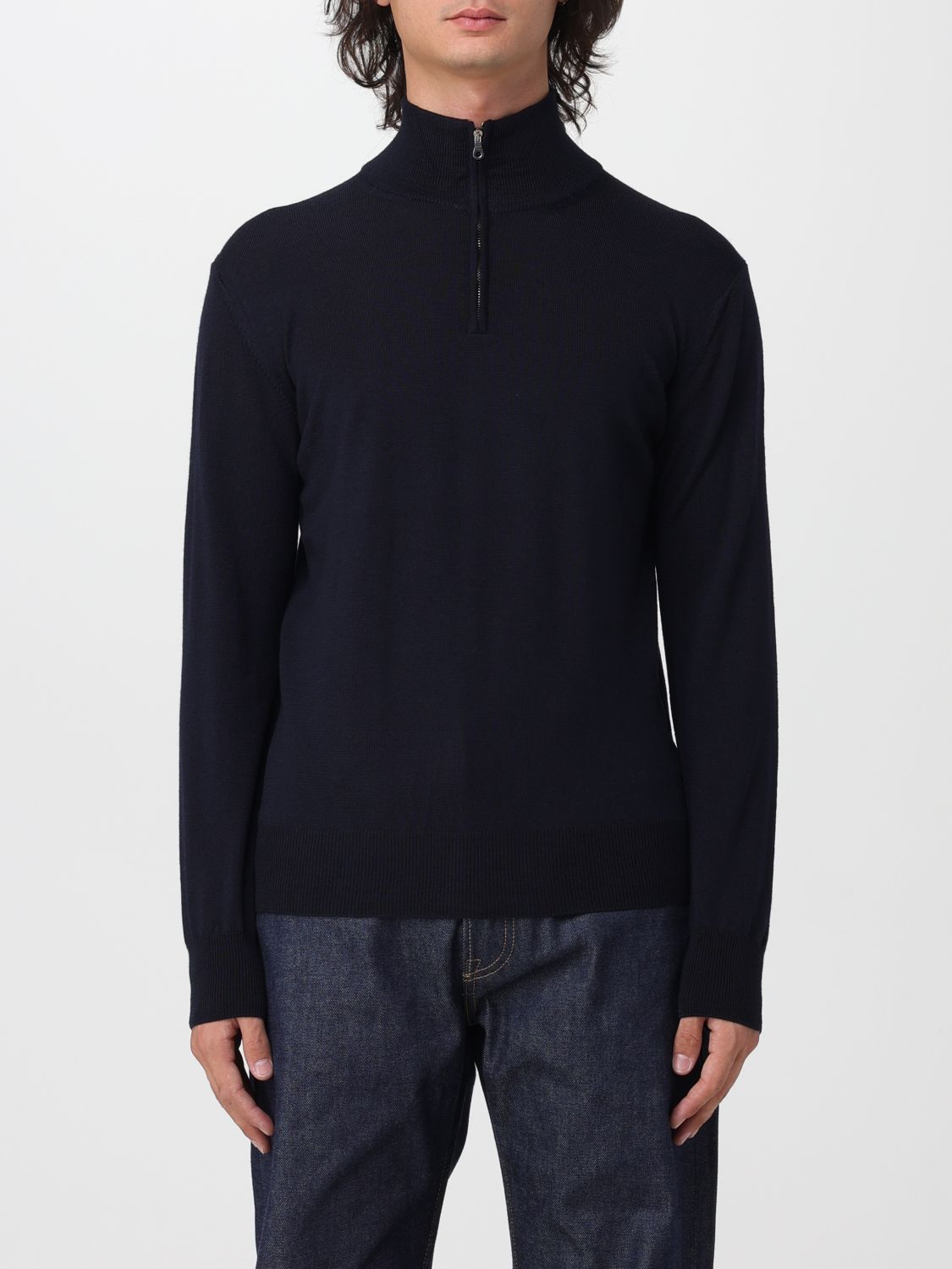 BROOKSFIELD SWEATER: Sweater men Brooksfield, Navy - Img 1