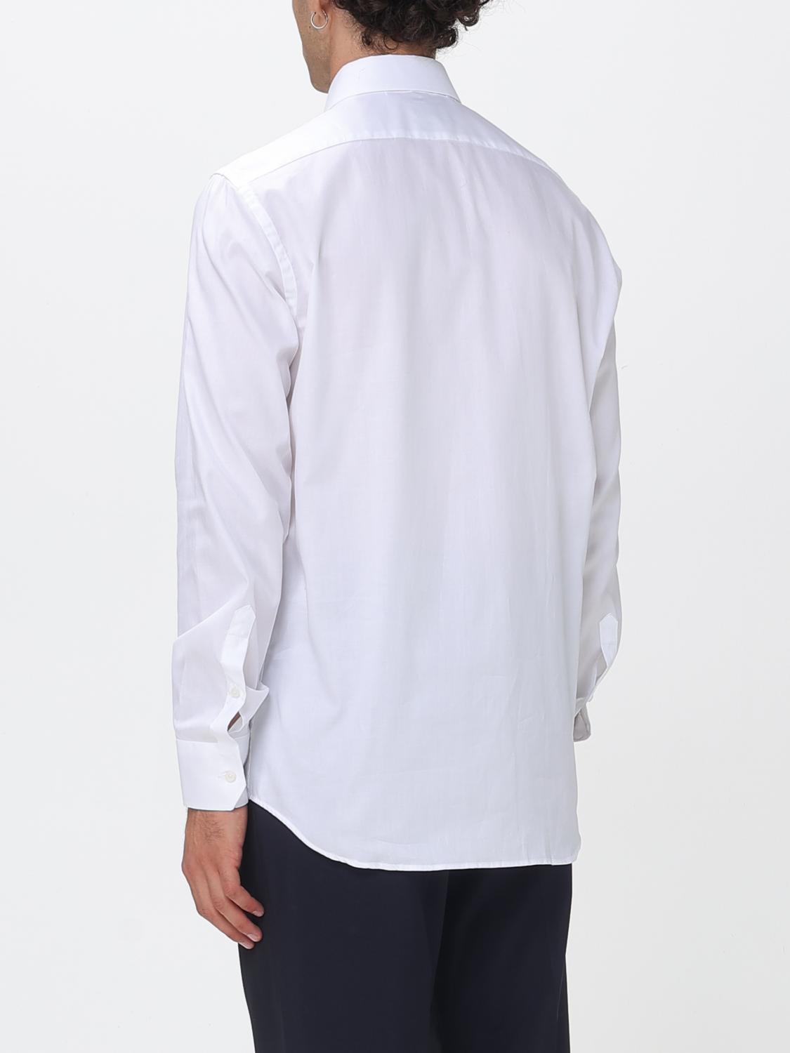 BROOKSFIELD CAMISA: Camisa casual Brooksfield de popelina de algodón con cuello button-down, Blanco - Img 2