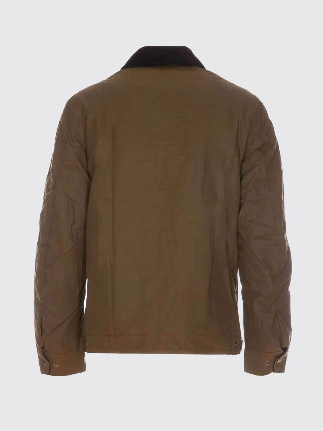 BARBOUR JACKET: Steve McQueen Waxed Cotton Jacket Barbour with Velvet Collar, Sand - Img 3