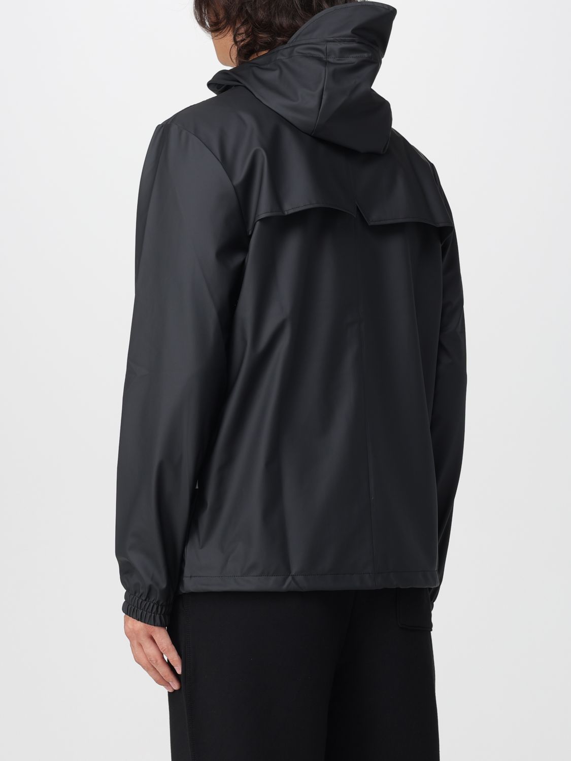 RAINS JACKET: Jacket men Rains, Black - Img 2