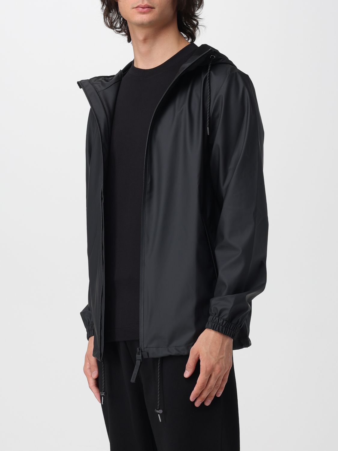 RAINS JACKET: Jacket men Rains, Black - Img 3