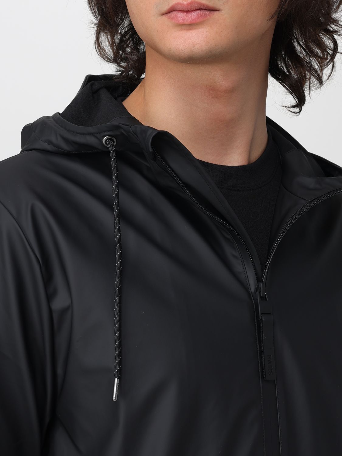 RAINS JACKET: Jacket men Rains, Black - Img 4