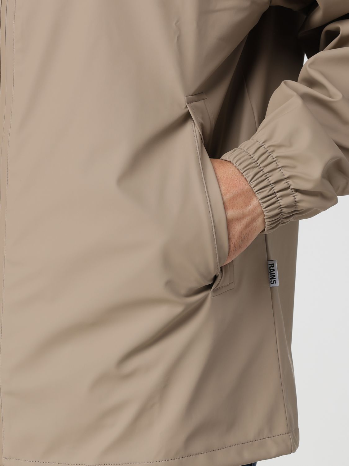 RAINS JACKET: Jacket men Rains, Beige - Img 4