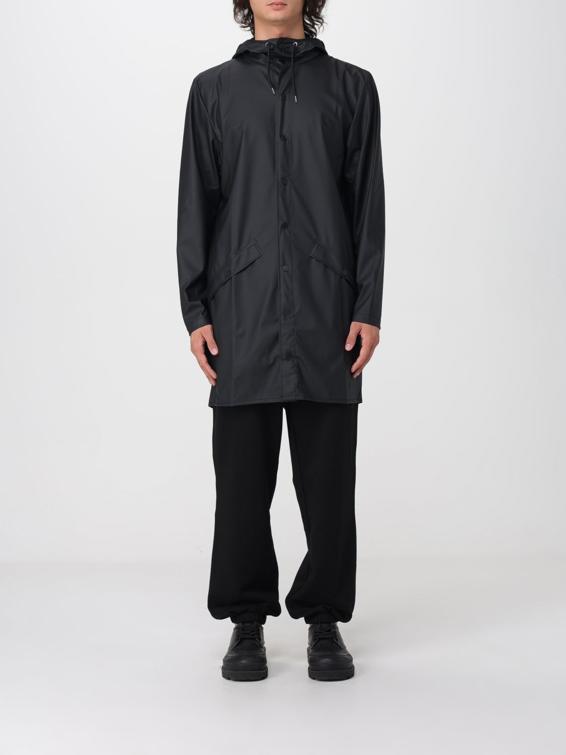 RAINS JACKET: Jacket men Rains, Black - Img 1