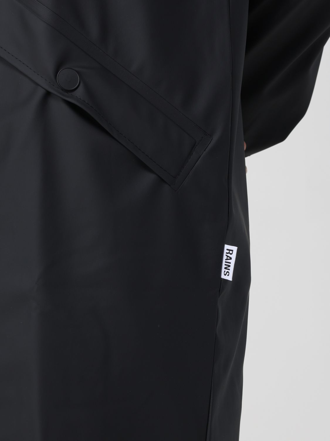 RAINS JACKET: Jacket men Rains, Black - Img 4