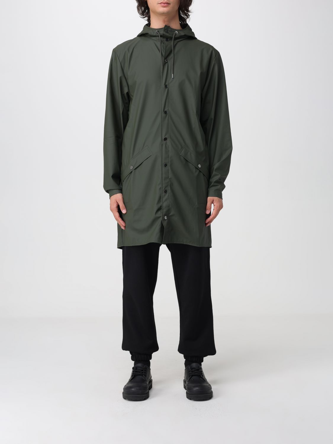 RAINS JACKET: Jacket men Rains, Green - Img 1