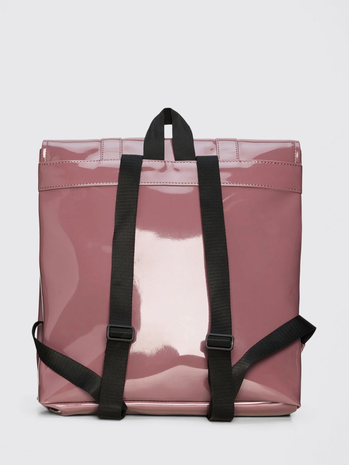 RAINS SAC À DOS: Sac à dos MSN Rains imperméable en polyester avec fermoir mousqueton, Rose - Img 2