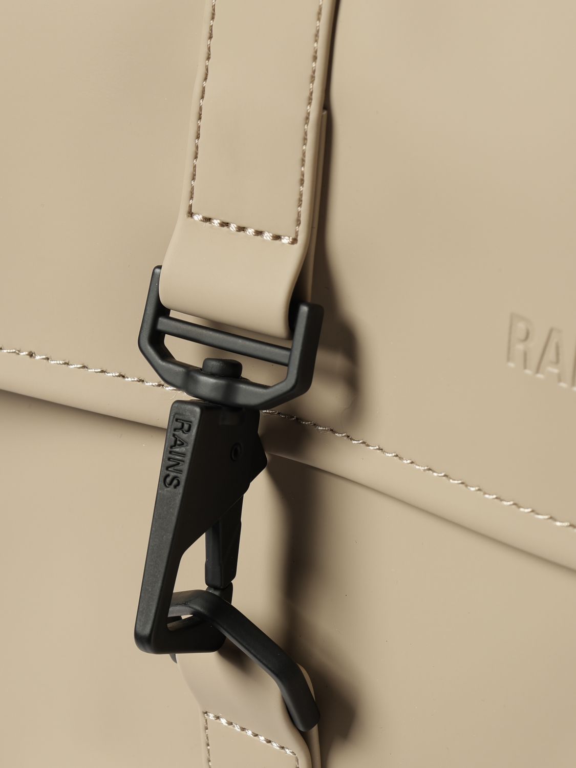 RAINS BACKPACK: Backpack men Rains, Beige - Img 3