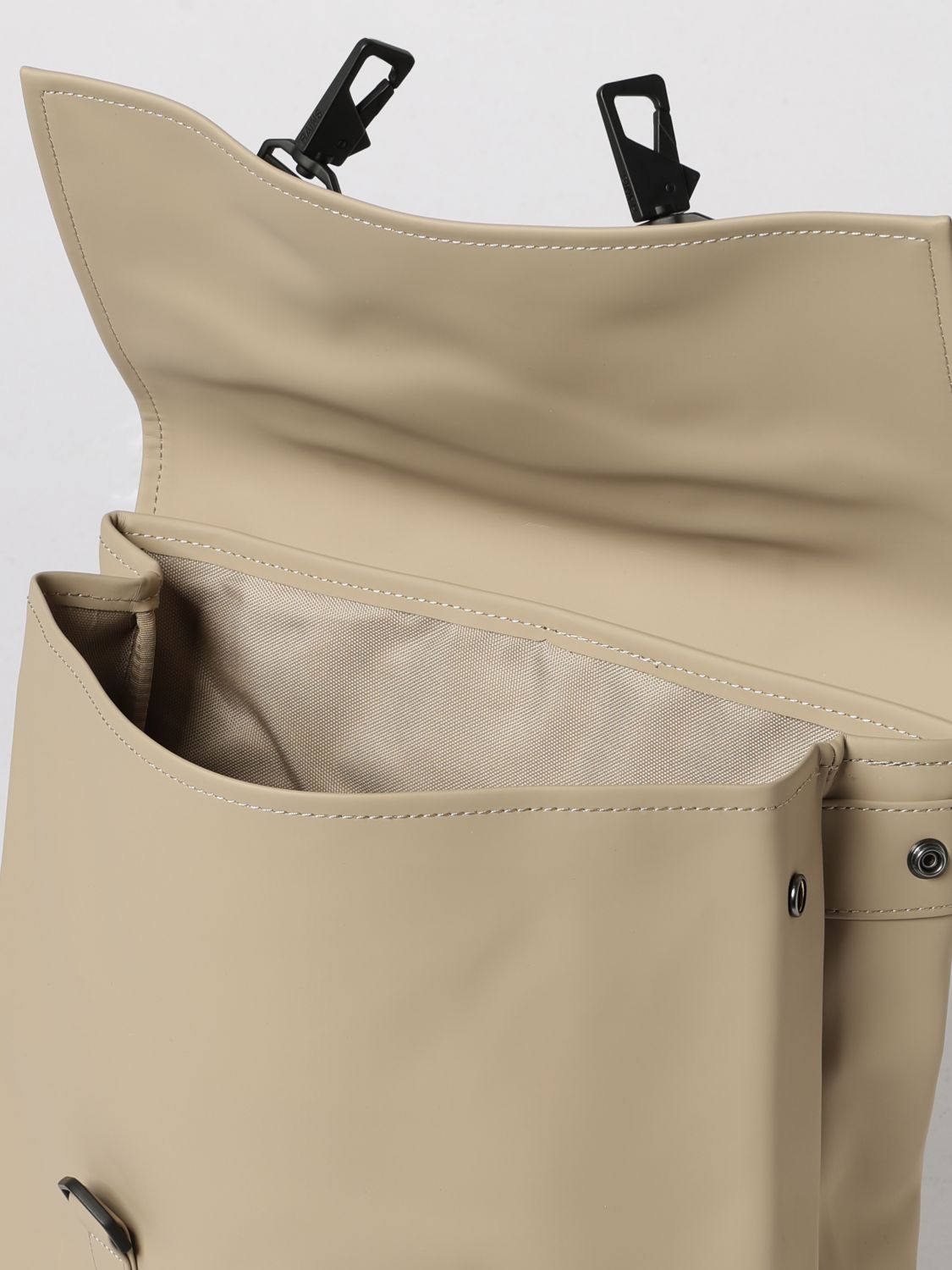 RAINS BACKPACK: Backpack men Rains, Beige - Img 4