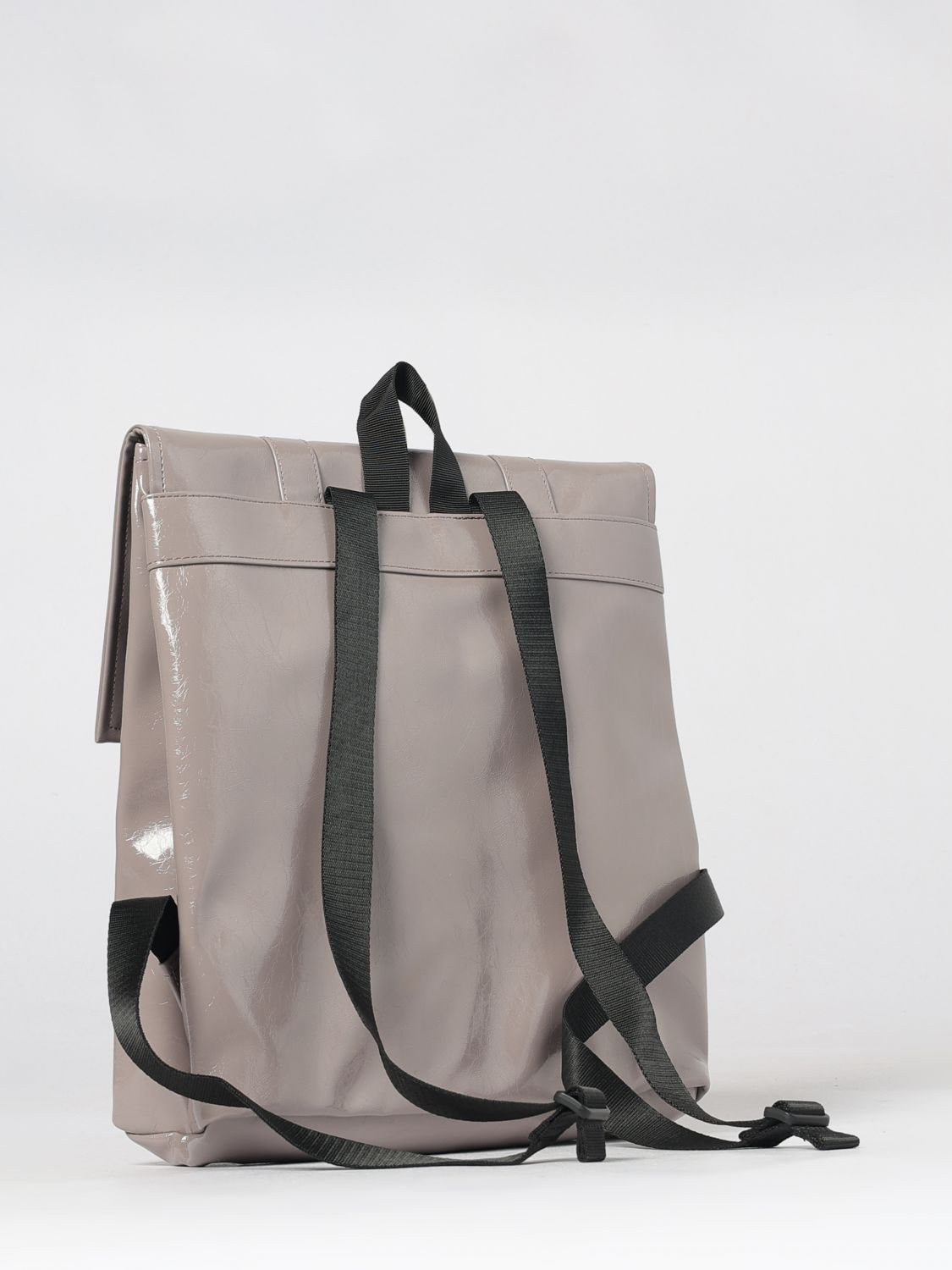 RAINS BACKPACK: Rains MSN Waterproof Polyester Backpack with Carabiner Closure, Lilac - Img 2