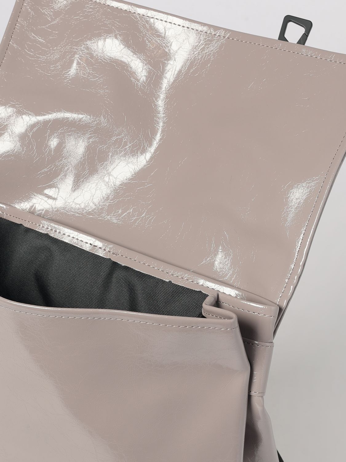 RAINS BACKPACK: Rains MSN Waterproof Polyester Backpack with Carabiner Closure, Lilac - Img 4