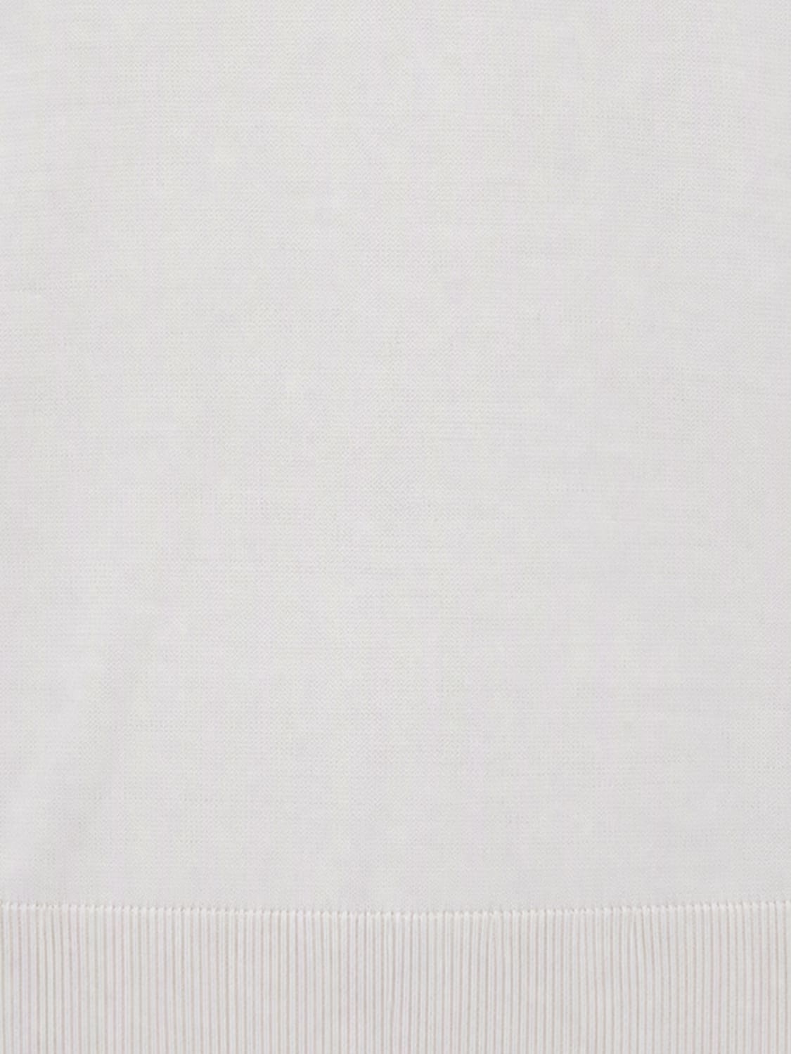 BOSS SWEATER: Boss Crew-Neck Jumper in Pure Wool with Long Sleeves, Nude - Img 4