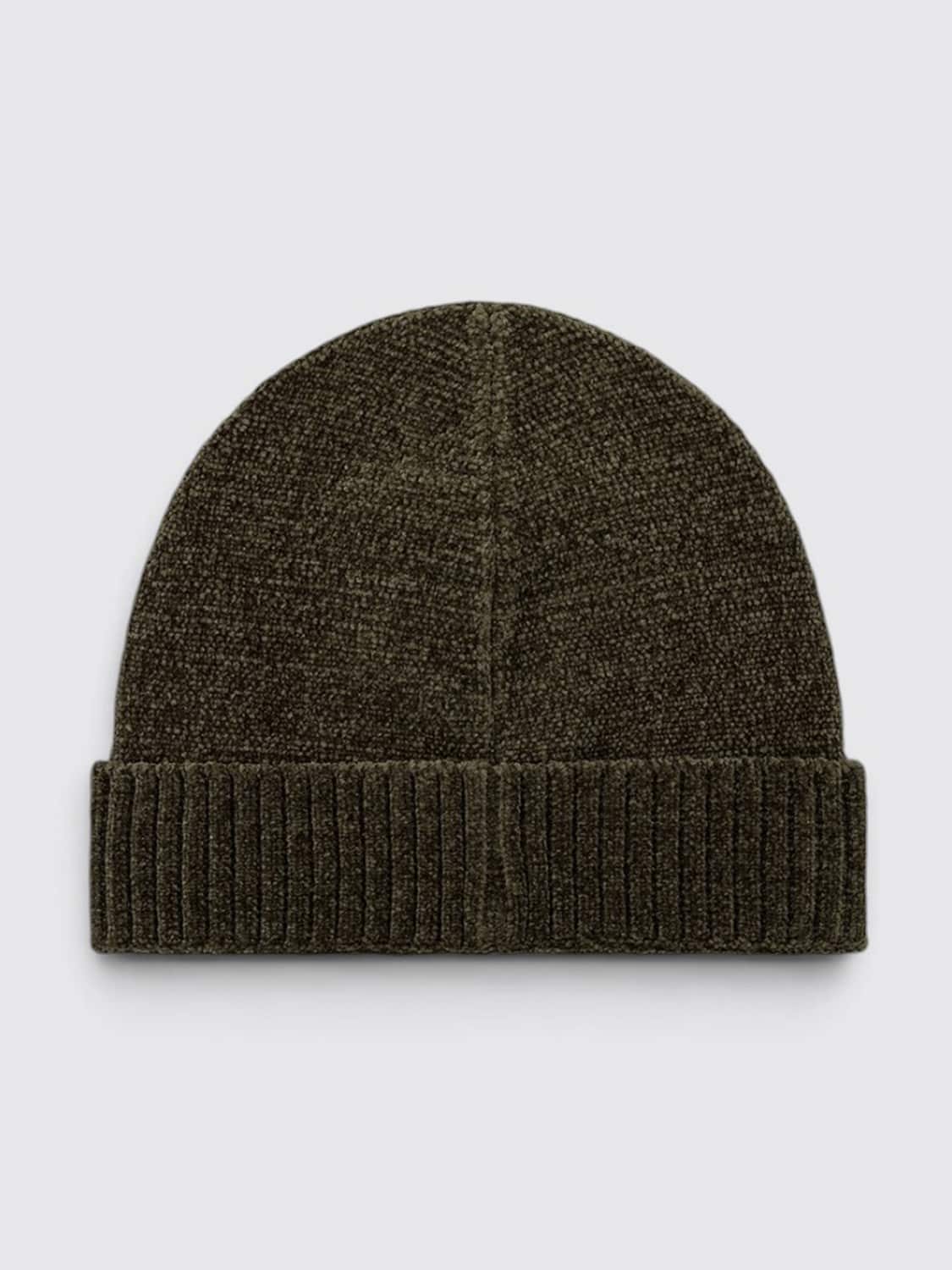 PEUTEREY HUT: Beanie-Mütze Peuterey aus Funktionsgewebe mit Umschlag und Logo-Applikation, Grün - Img 2