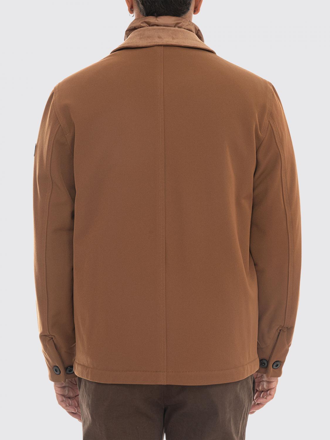 PEUTEREY JACKET: Peuterey Bergher Cotton Drill Windbreaker Jacket with PrimaLoft® Padding, Camel - Img 2