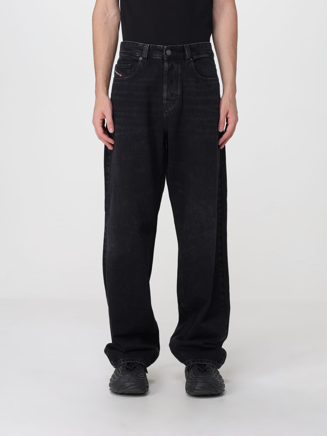 DIESEL JEANS: Jeans uomo Diesel, Nero - Img 1