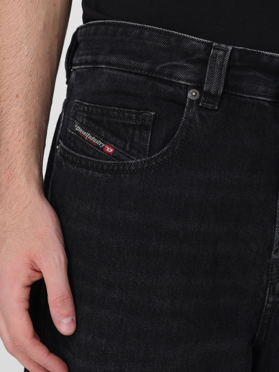DIESEL JEANS: Jeans uomo Diesel, Nero - Img 3