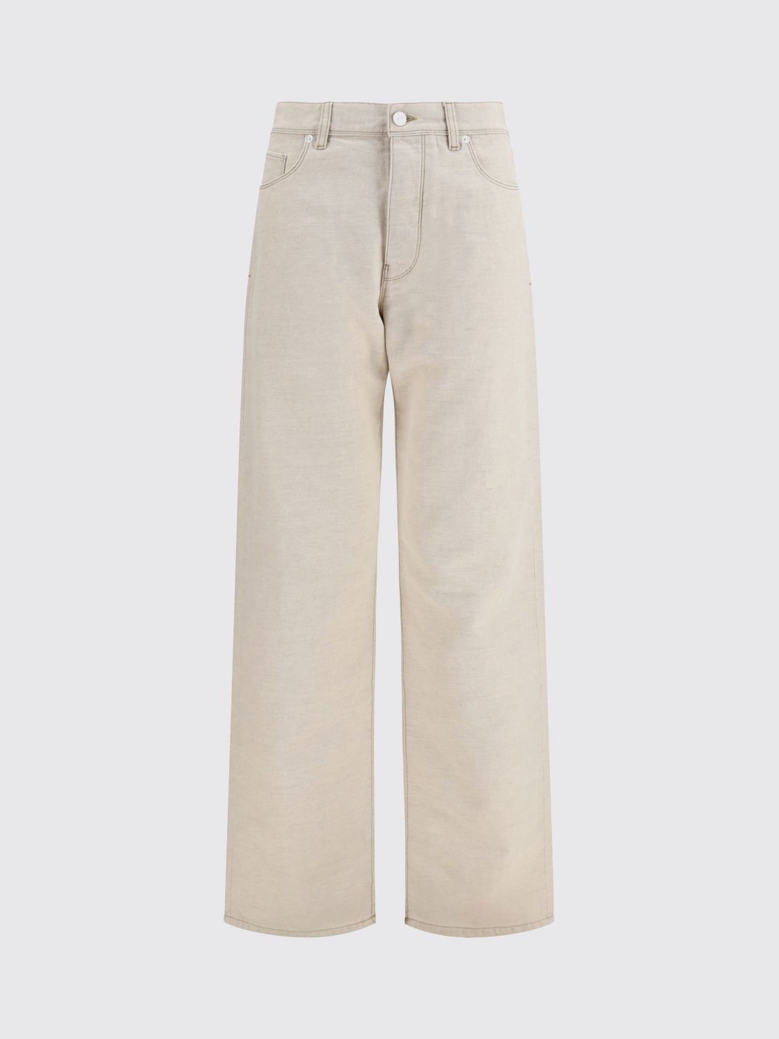 FENDI VAQUEROS: Vaqueros mujer Fendi, Marfil - Img 2